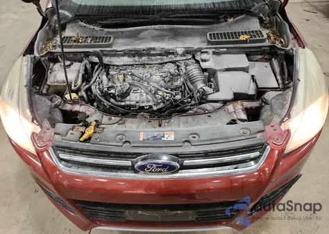 2014 Ford Escape Titanium z USA, uszkodzony, nr VIN 1FMCU0JX7EUC22009